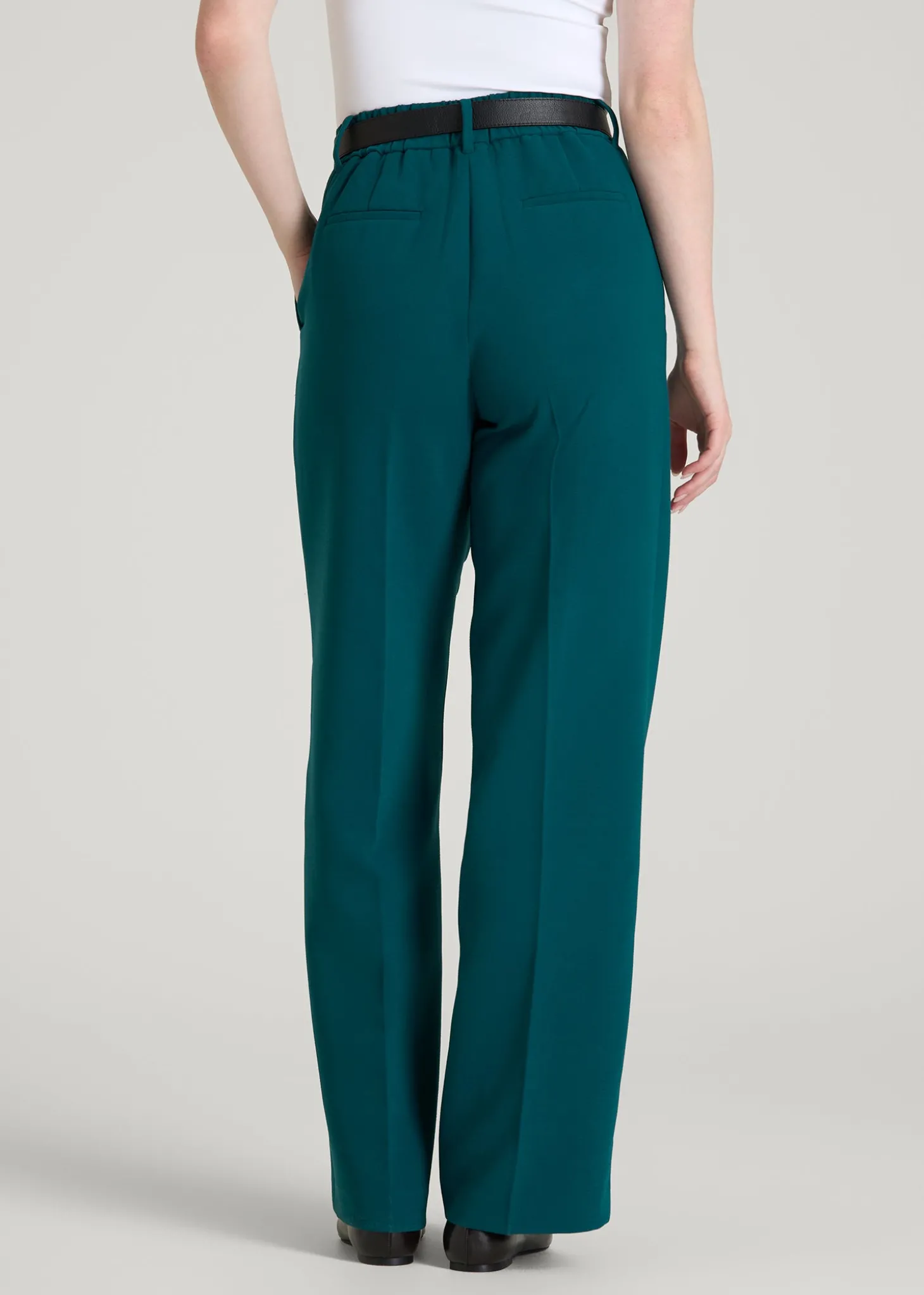 Wide Leg Pleated Dress Pants 2.0 for Tall Women