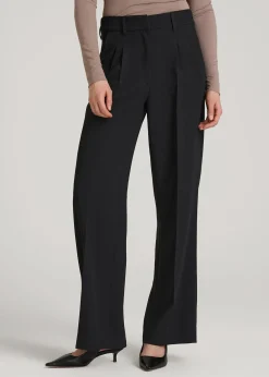 Wide Leg Pleated Dress Pants 2.0 for Tall Women