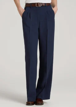 Wide Leg Pleated Dress Pants 2.0 for Tall Women