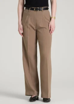 Wide Leg Pleated Dress Pants 2.0 for Tall Women