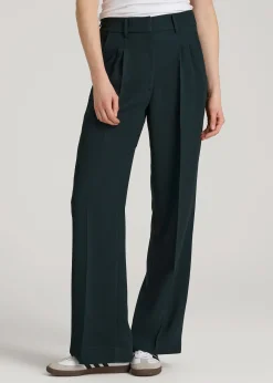 Wide Leg Pleated Dress Pants 2.0 for Tall Women
