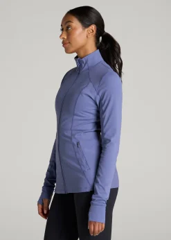 Women's Athletic Zip-Up Jacket for Tall Women