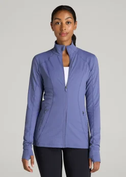 Women's Athletic Zip-Up Jacket for Tall Women
