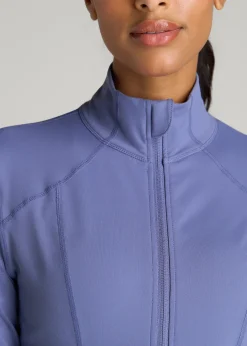 Women's Athletic Zip-Up Jacket for Tall Women