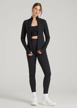 Women's Athletic Zip-Up Jacket for Tall Women