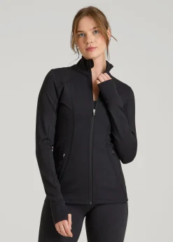 Women's Athletic Zip-Up Jacket for Tall Women