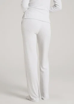 Women's Ribbed Flare Lounge Pants for Tall Women