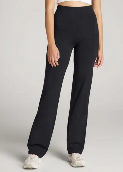 Women's Straight Leg Cotton Leggings for Tall Women