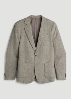 Wool Blend Blazer for Tall Men