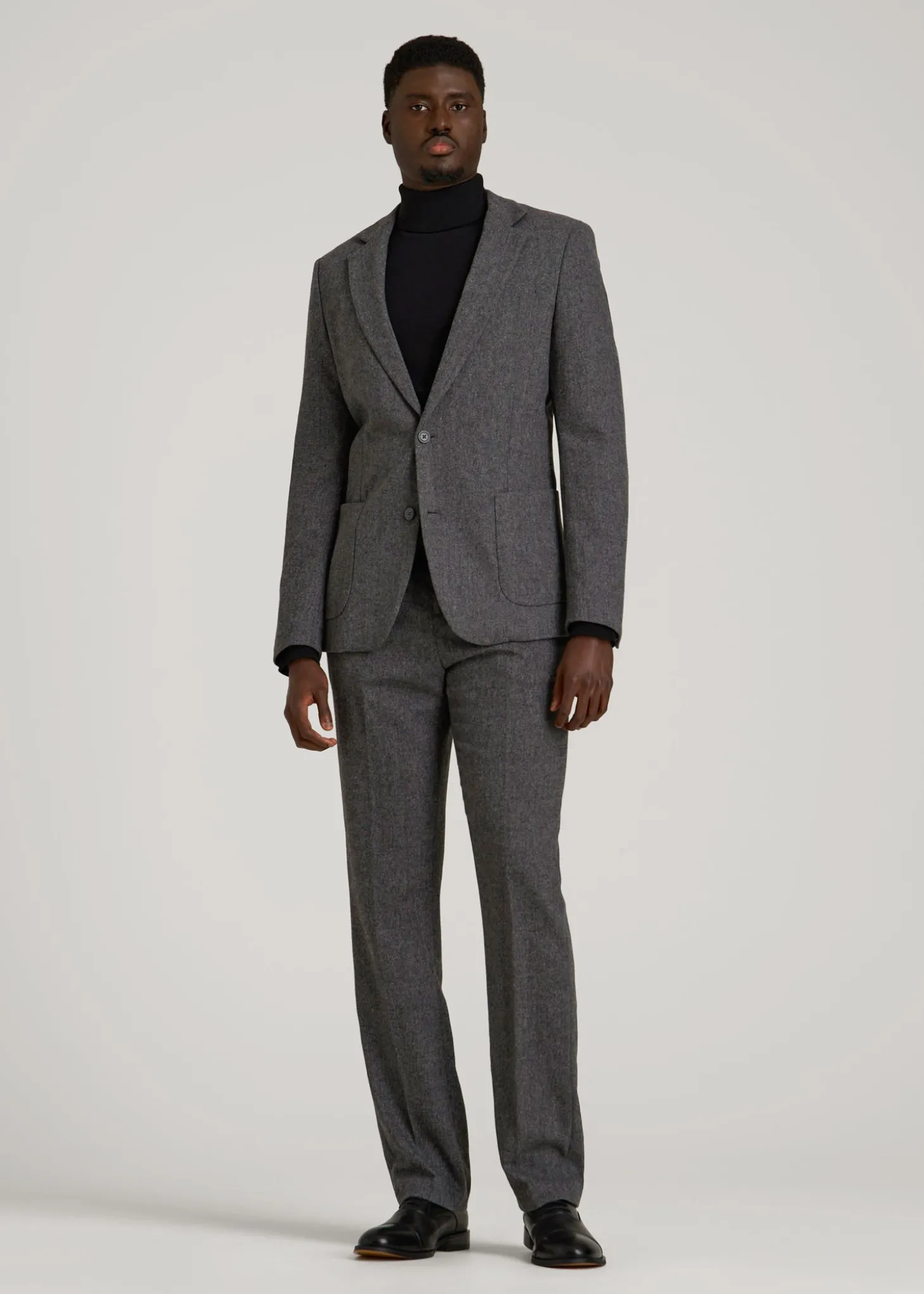 Wool Blend Blazer for Tall Men