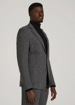 Wool Blend Blazer for Tall Men
