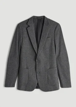 Wool Blend Blazer for Tall Men