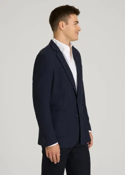 Wool Blend Blazer for Tall Men