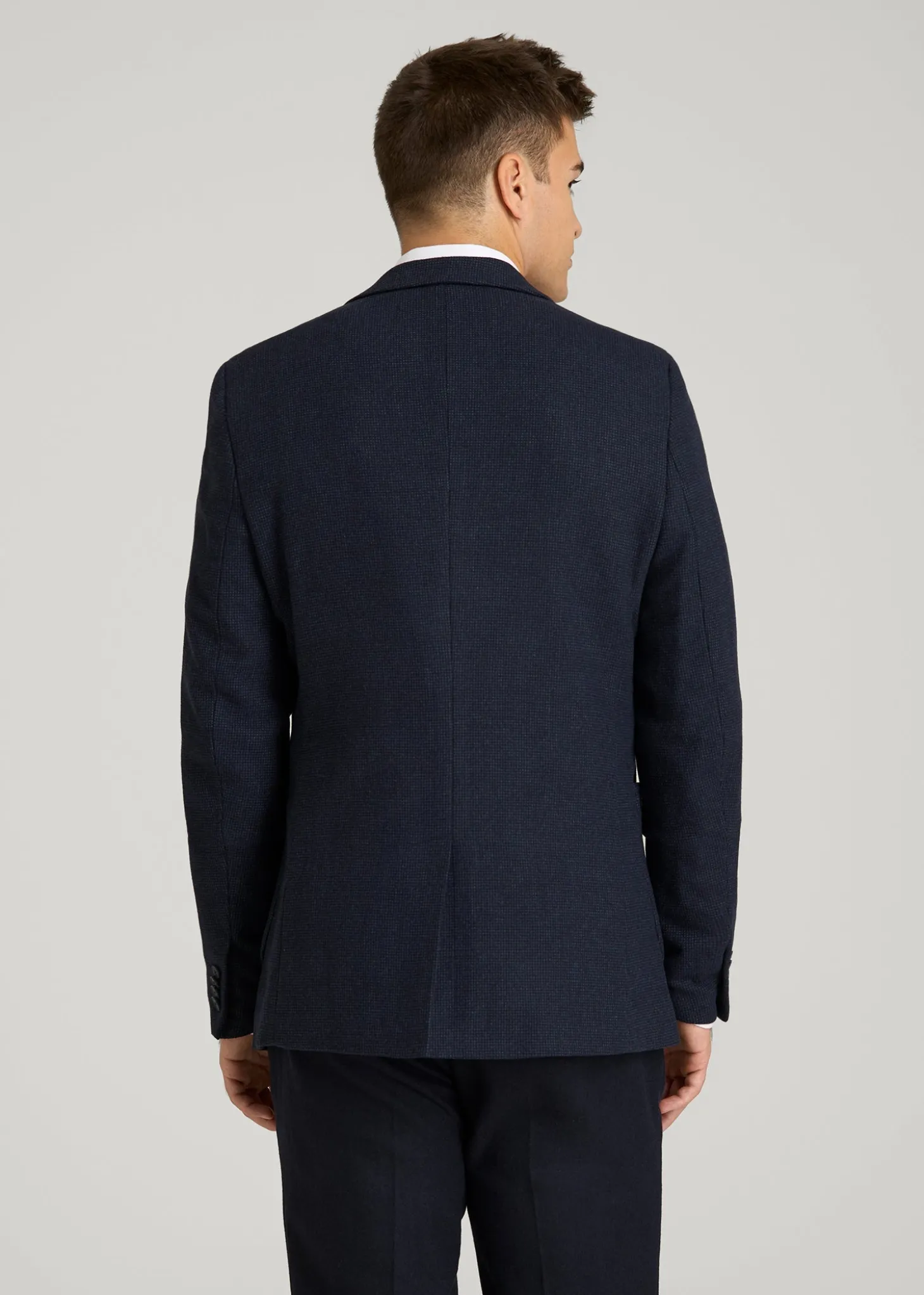 Wool Blend Blazer for Tall Men