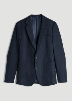 Wool Blend Blazer for Tall Men