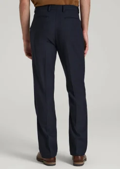 Wool Blend Dress Pants for Tall Men