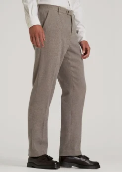 Wool Blend Dress Pants for Tall Men