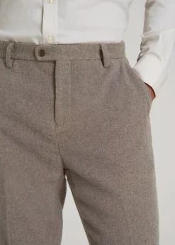 Wool Blend Dress Pants for Tall Men