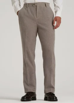 Wool Blend Dress Pants for Tall Men