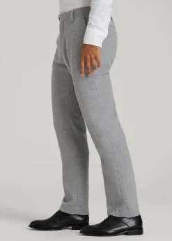 Wool Blend Dress Pants for Tall Men