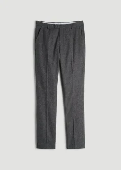 Wool Blend Dress Pants for Tall Men