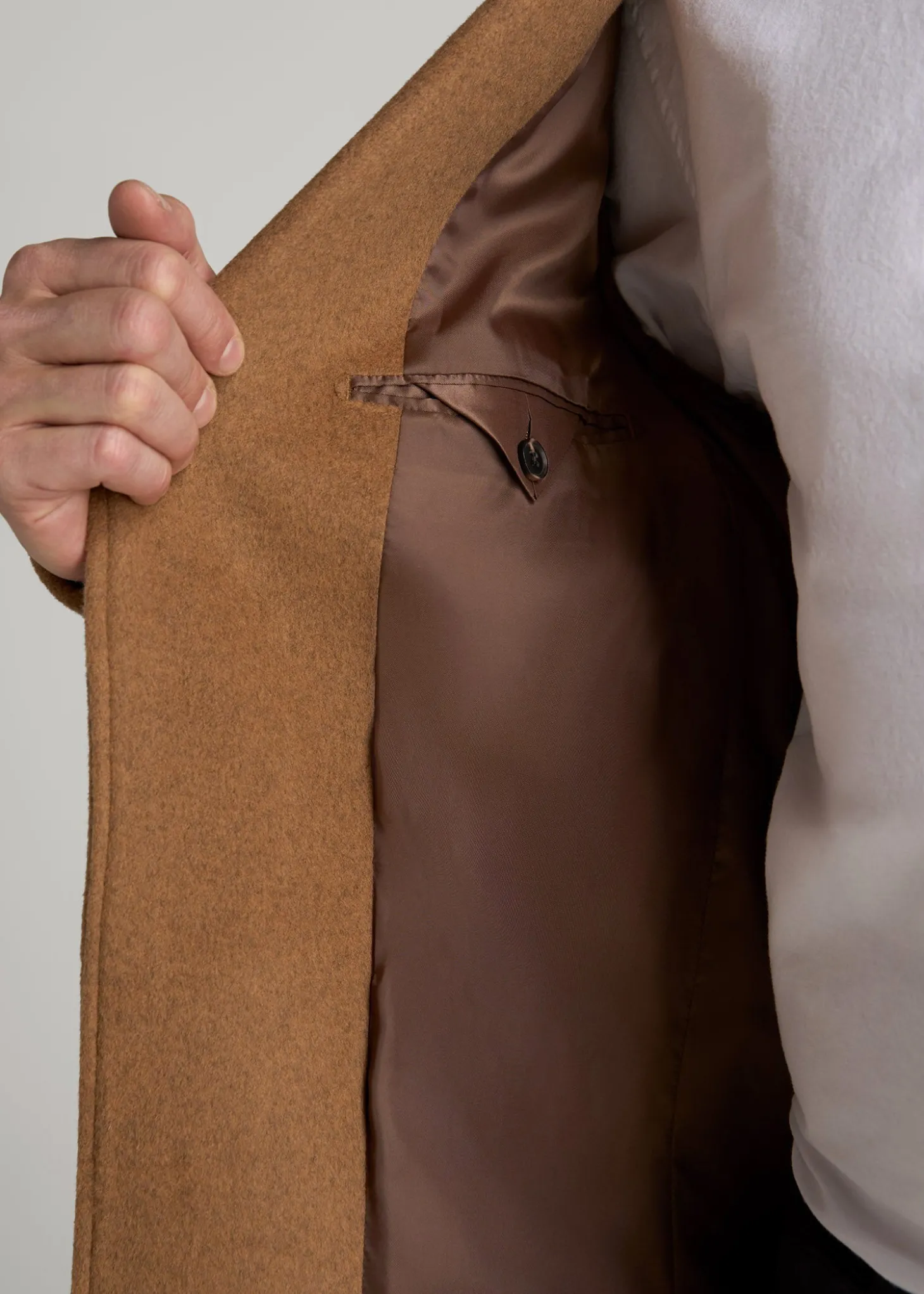Wool Coat for Tall Men