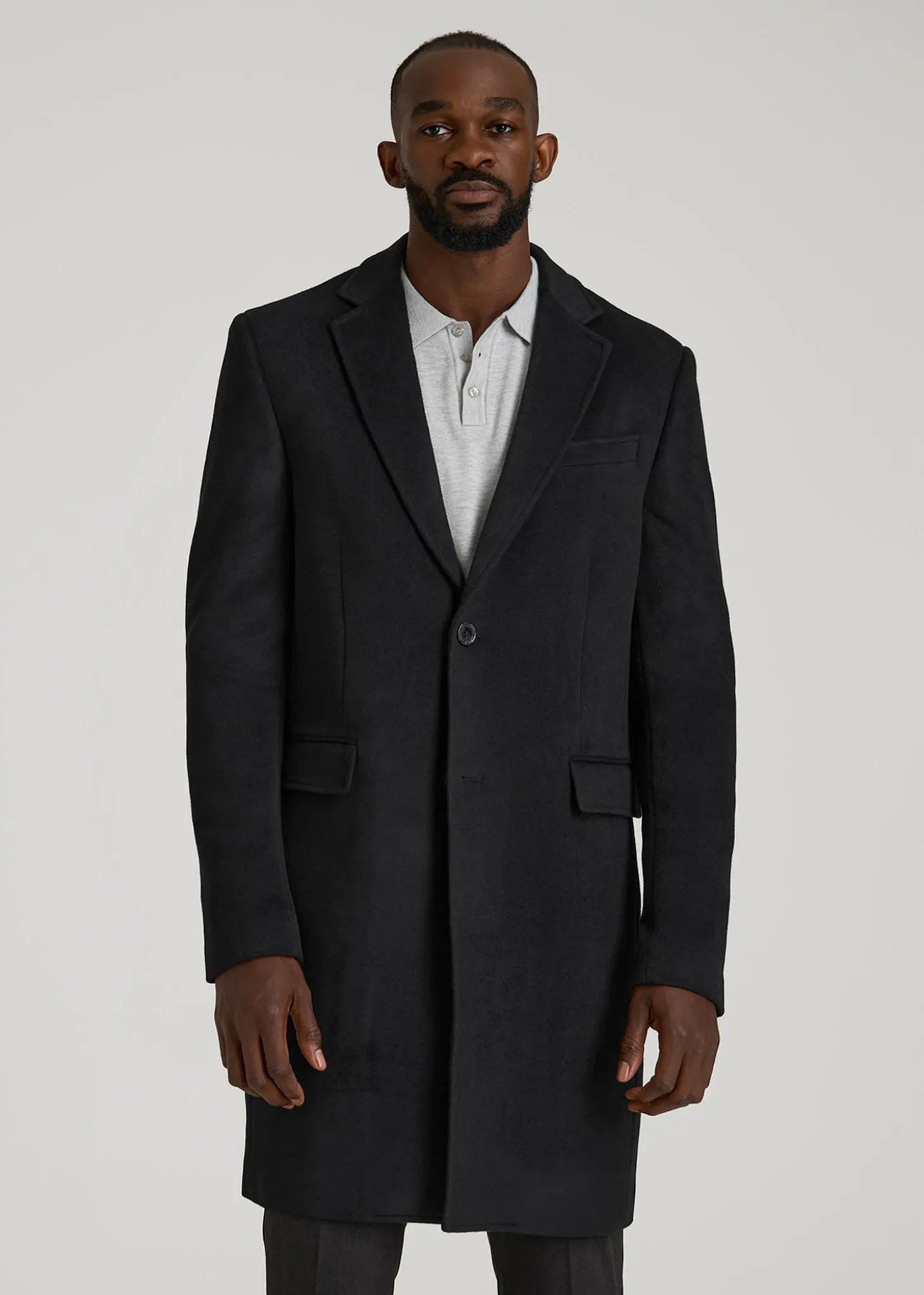 Wool Coat for Tall Men