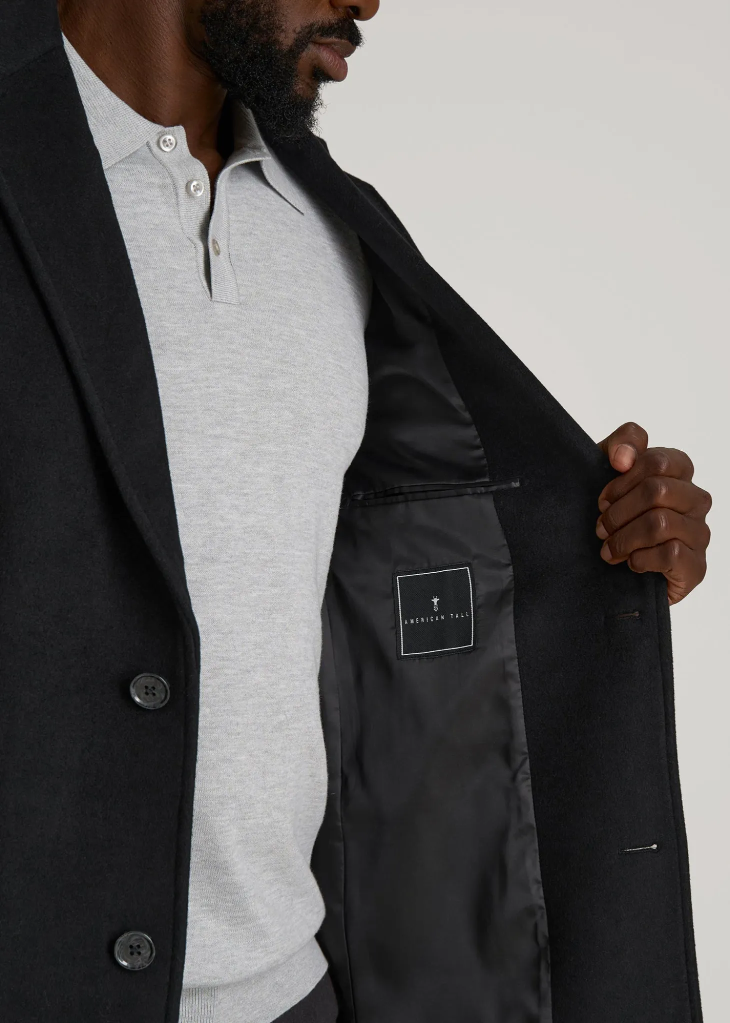 Wool Coat for Tall Men