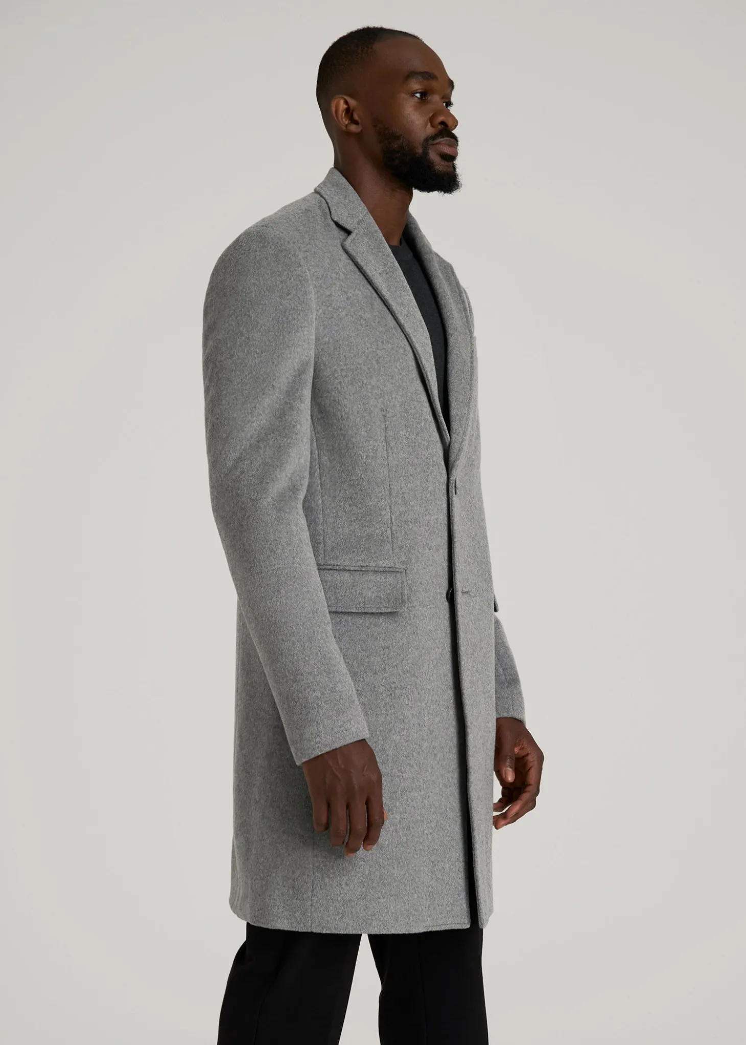 Wool Coat for Tall Men