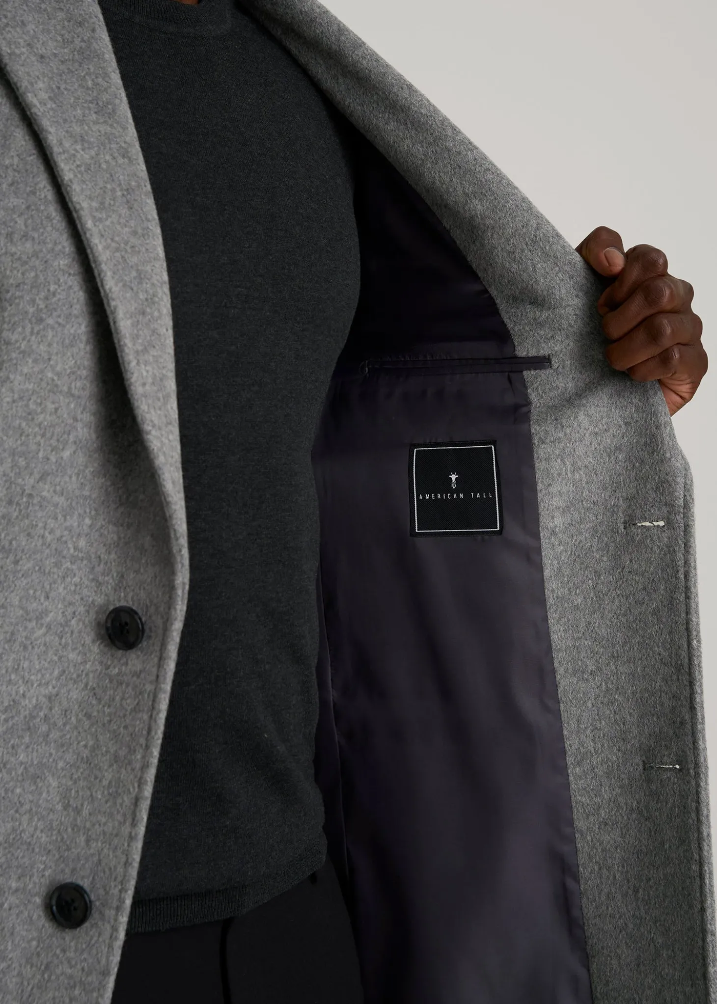 Wool Coat for Tall Men